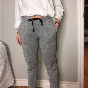 Grey joggers